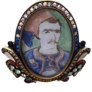 Jeweled Jay Strongwater retired vintage frame. New never used or displayed
5028